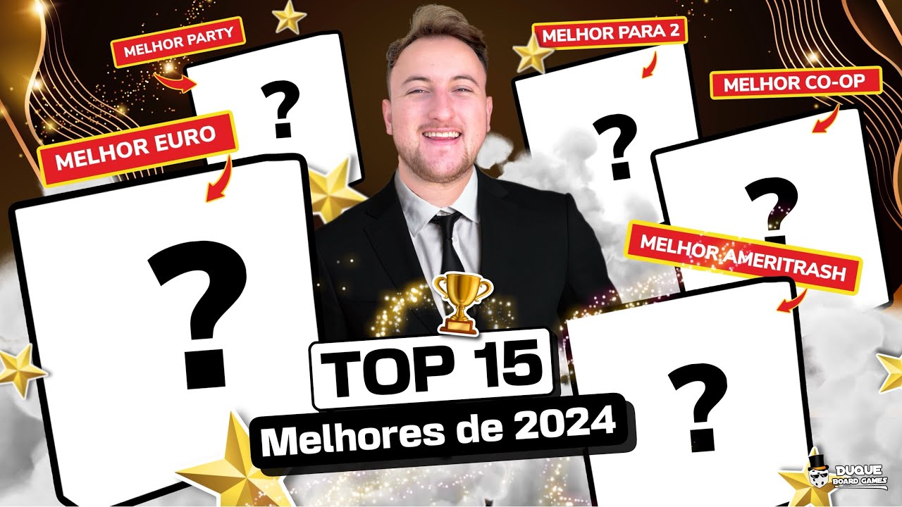 TOP 15 - Melhores jogos de tabuleiro de 2024 (Dalton)