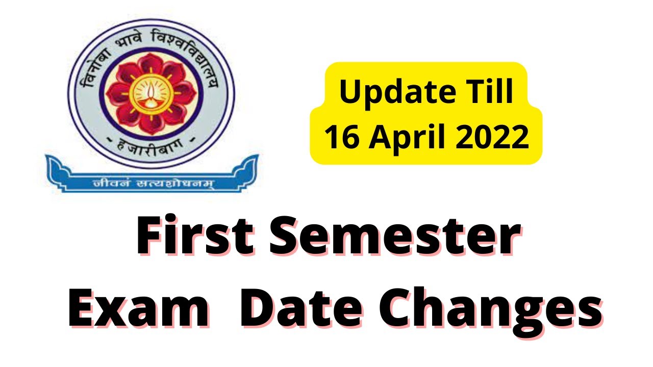 BA first semester changed exam date | ba first semester new exam date | 2022