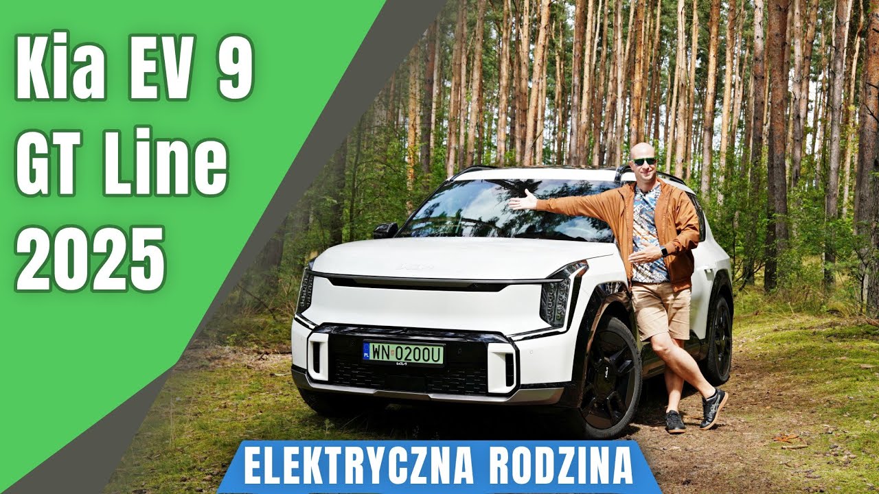 Kia EV9 GT Line 384 KM 99,8 kWh Elektryczna rodzina!
