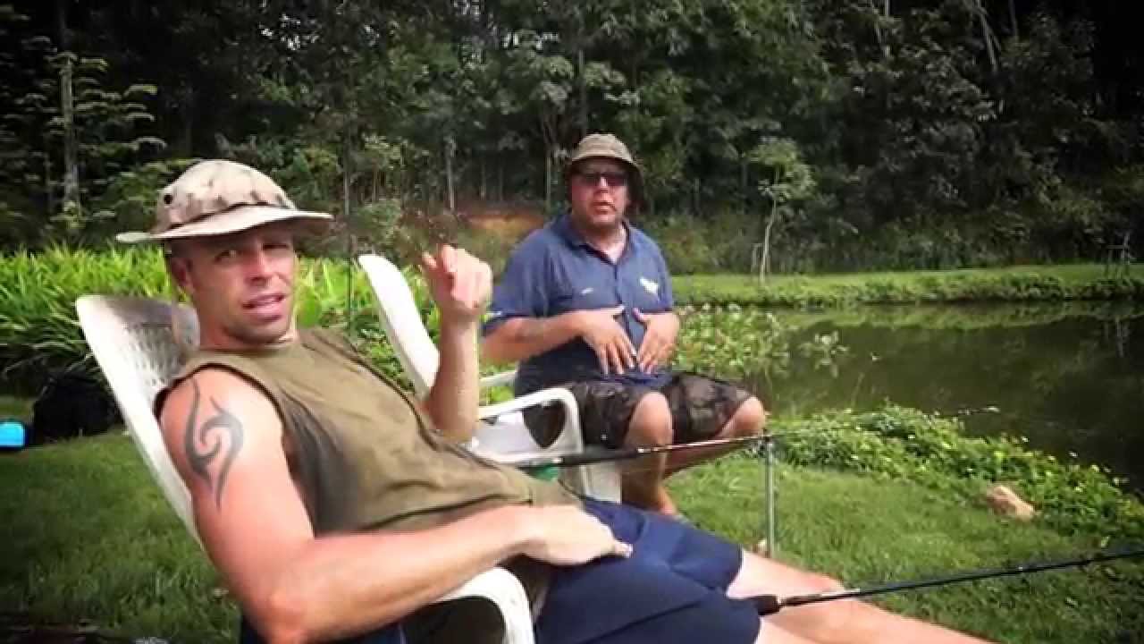 The great "rod off" at Gillhams fishing resort - PART TWO