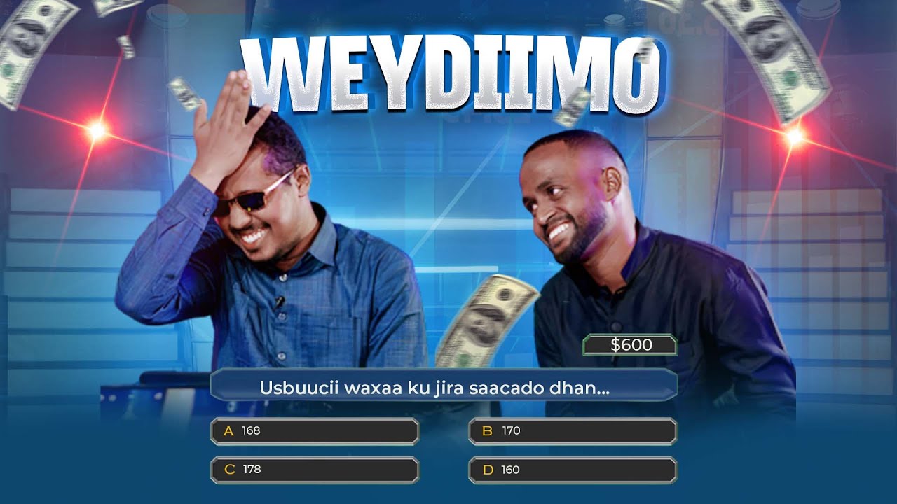 Weydiimo - Imisa saacadood ayaa ku jira isbuuca? .. - Xalqada 2-aad