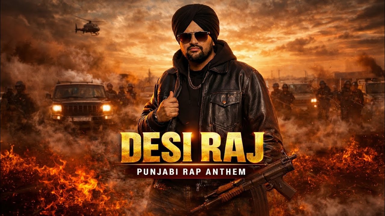 DESI RAJ 👑 Attitude Punjabi Rap | Desi Swag Song
