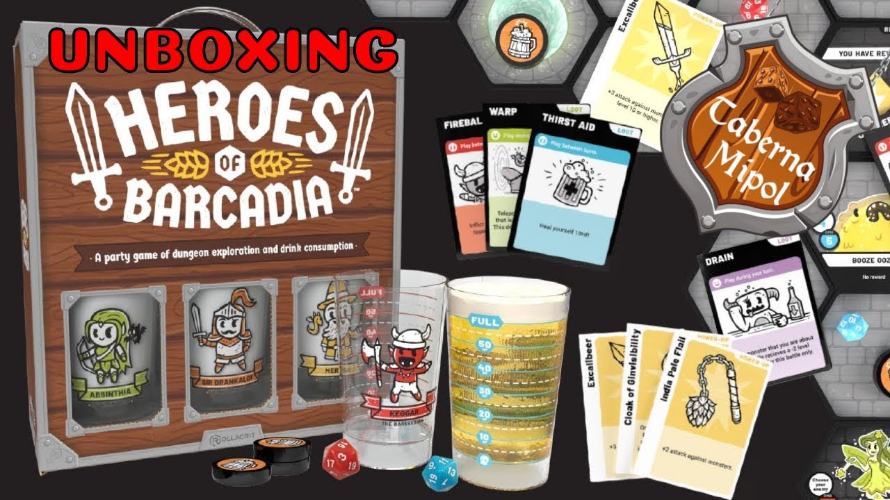 HEROES OF BARCADIA -UNBOXING- #pcgamer  #arcade #videogames #gamers #gameplay #tabletopgames