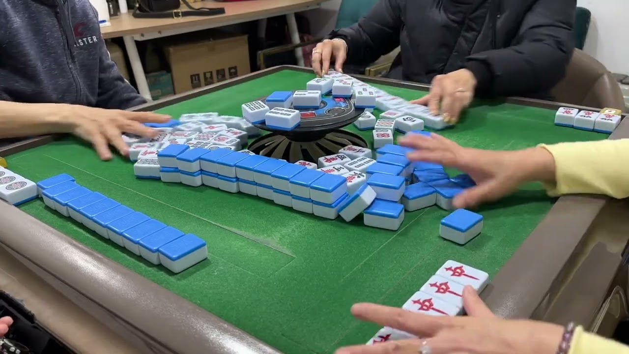Mahjong267. 廣東牌10番512有花🀄️三娘教子局五回之五：冇人拎到JP，和諧娛樂一番。
