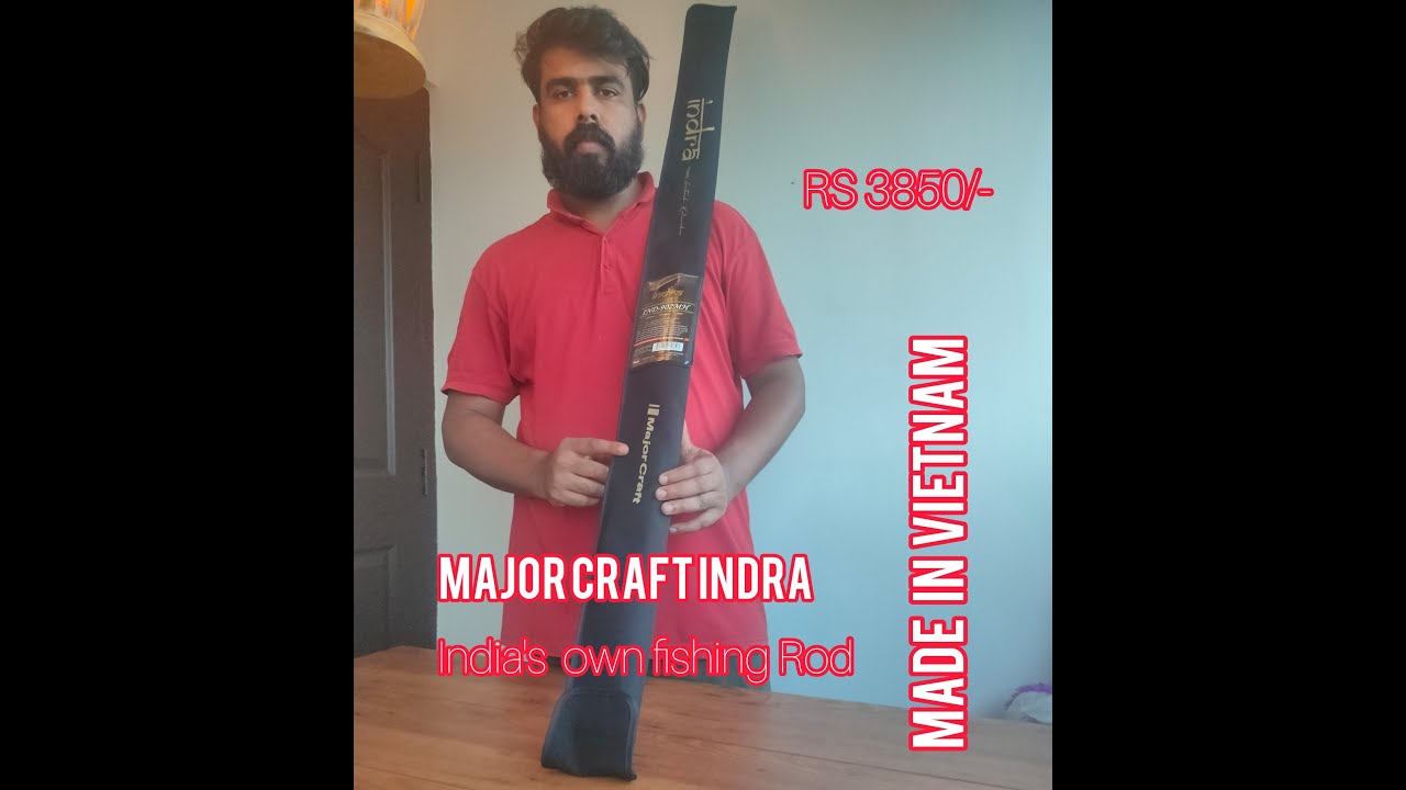 Unboxing Major Craft Indra - India’s Own Fishing Rod.