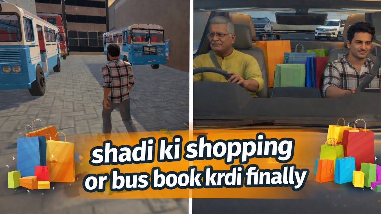Chacha ji ke sath shadi ki shopping krli😲