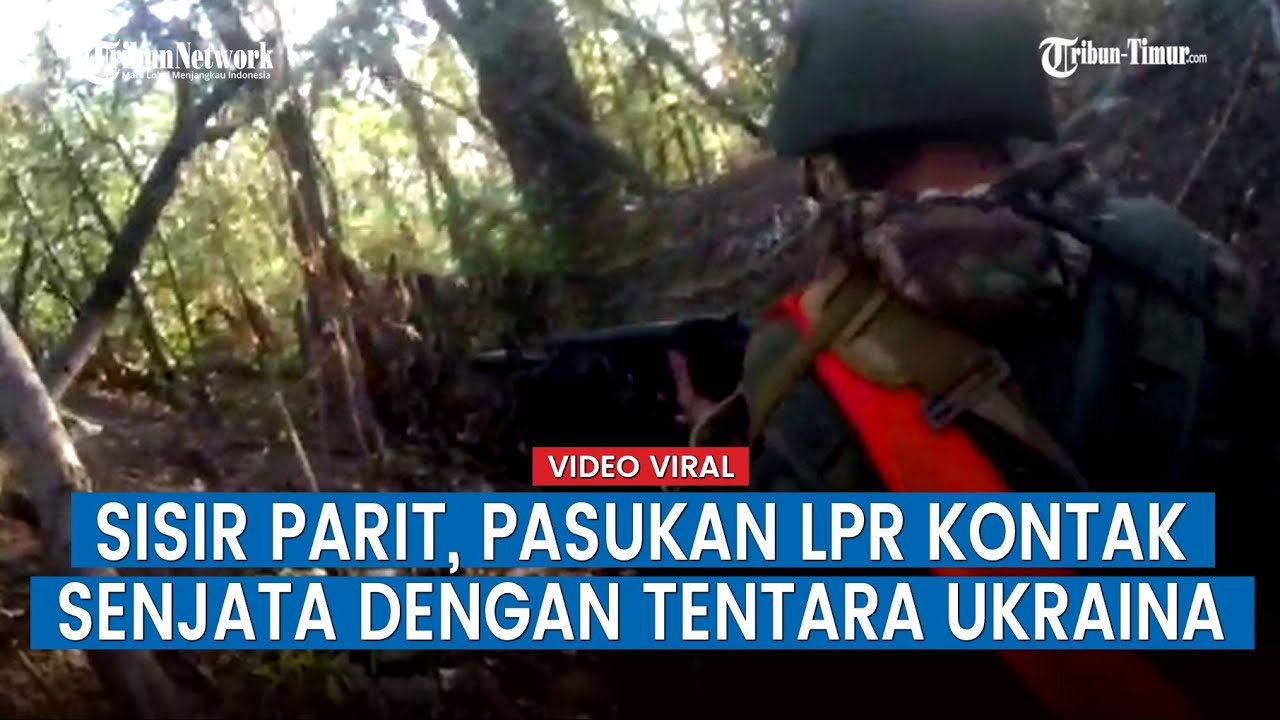 Tembakan Mematikan Militan LPR di Parit Ukraina Bikin Tentara Zelensky Ketar ketir