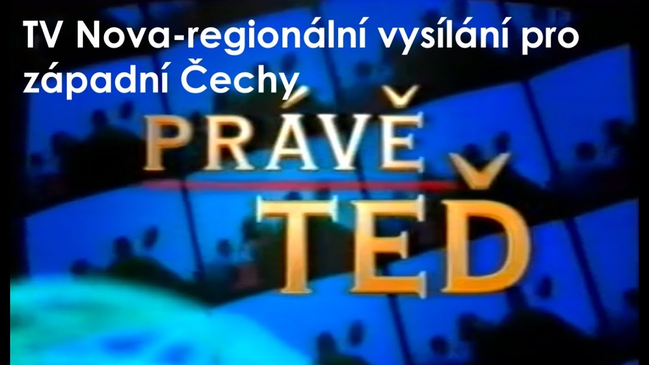TV Nova - regionální vstup - západní Čechy (1998)