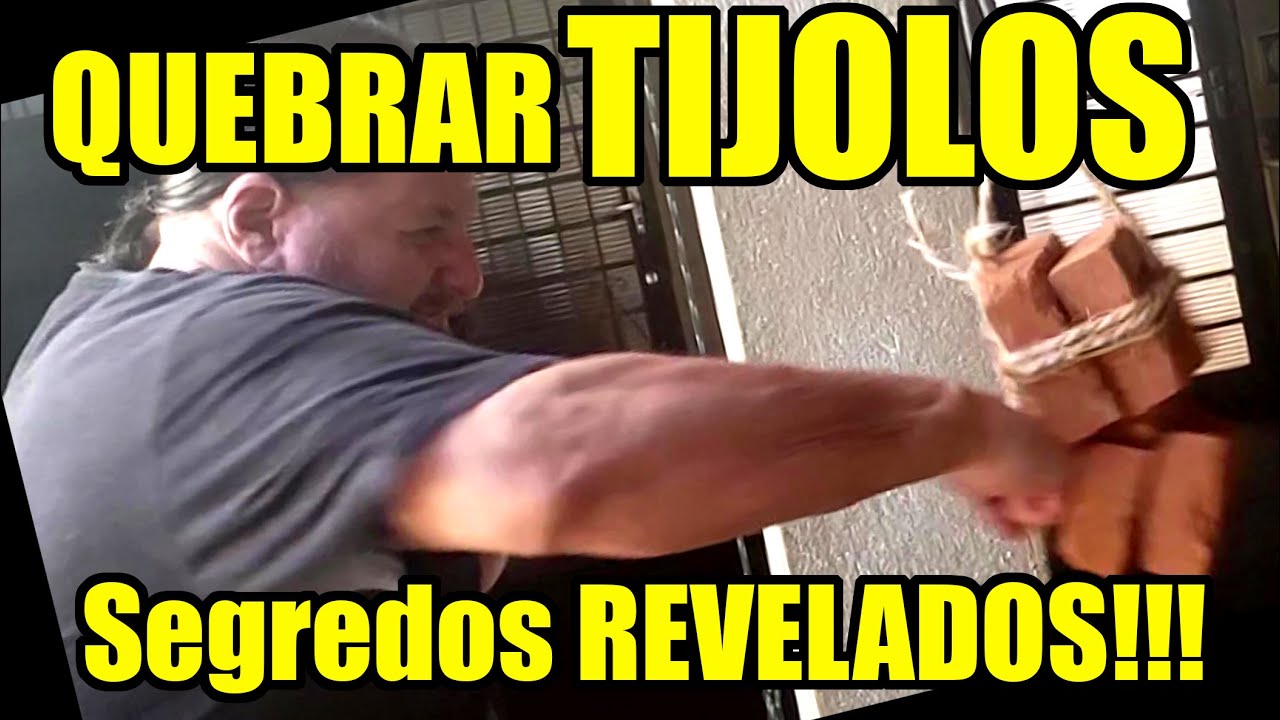 Quebrar tijolos... TRUQUE?
