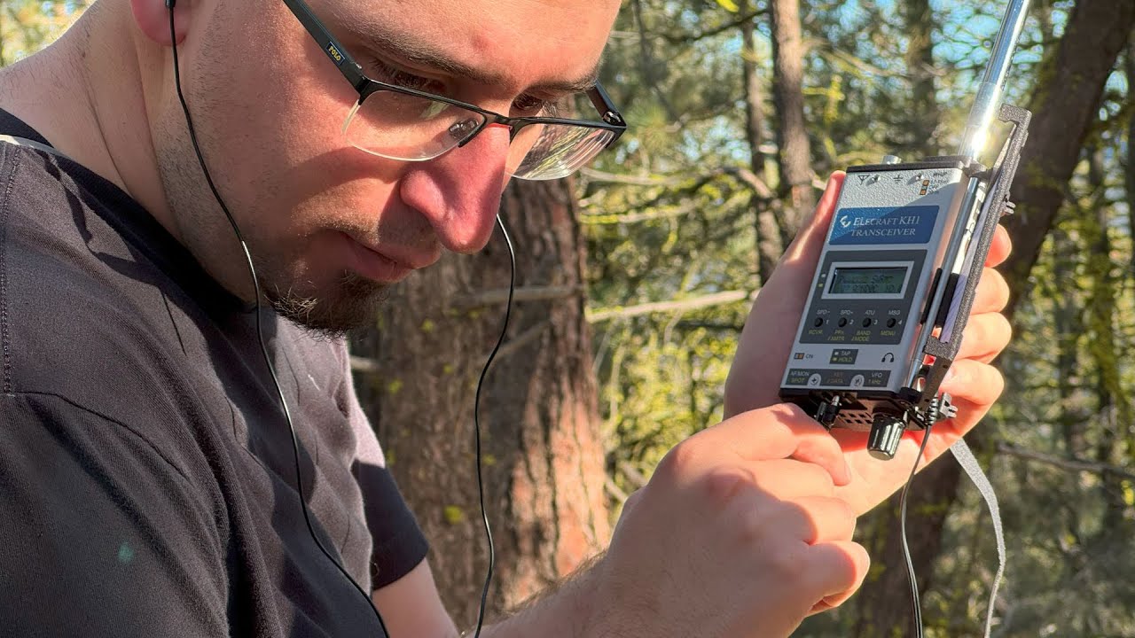 Two Summits with N6ARA and his Elecraft KH1 | Summits On The Air