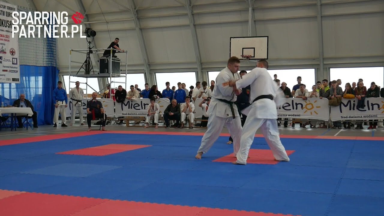 Mateusz Kaptur vs Marcin Sieczka +95 kg Kwalifikacje do ME Shinkyokushin Mielno 2023