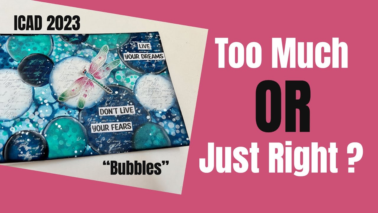 KNOWING WHEN TO STOP Mixed Media Art Journal Tutorial-ICAD #artjournal #icad2023 #mixedmedia