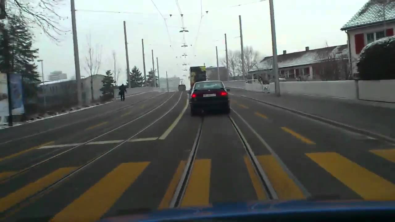 Drivers Eye: Bern Ostring - EKZ Westside - Köniz -  Bern City West.avi