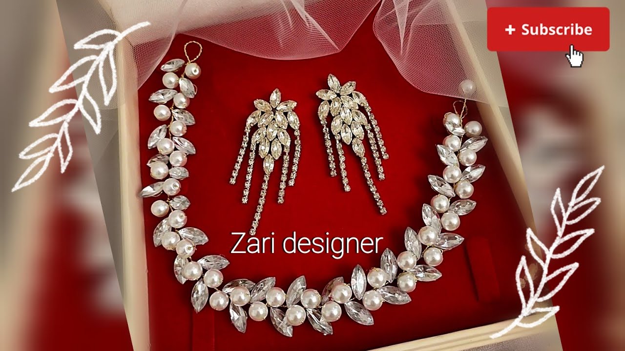 Как сделать серьги для невесты своими руками/Выгодный и простой проект в домашних условиях