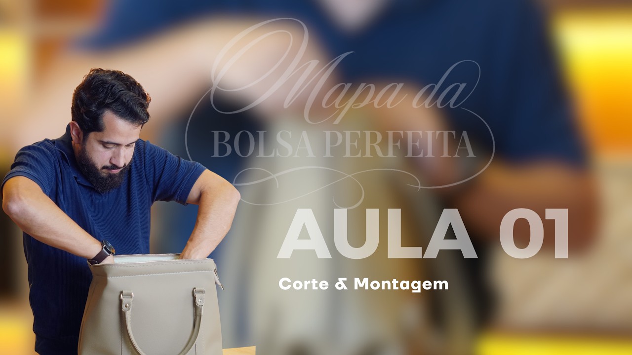 1. Corte e Montagem da Bag Molly Mom 3.0