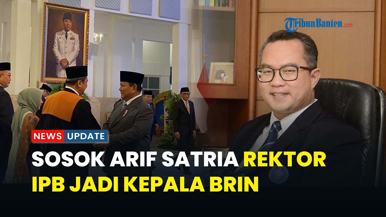 Sosok dan Rekam Jejak Arif Satria,  Rektor IPB yang Kini Dilantik Jadi Kepala BRIN