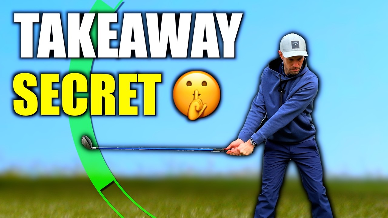 Start Your Golf Backswing Takeaway Like This - You Will Crush It!! (Golf Swing Cheat)