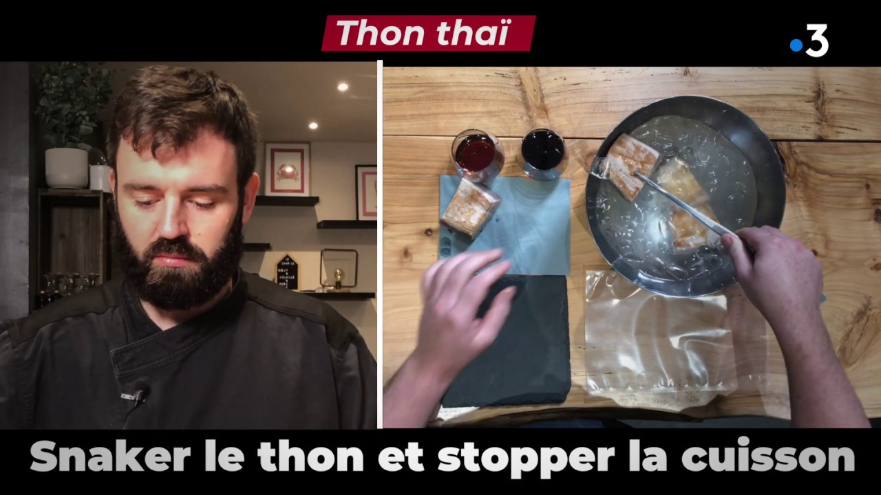 La recette du thon thaï par Loïc Le Saux
