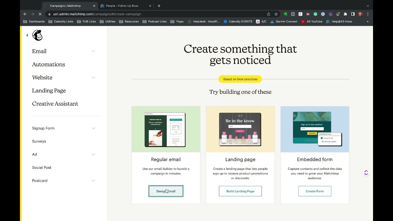 MailChimp Follow Up Boss Integration