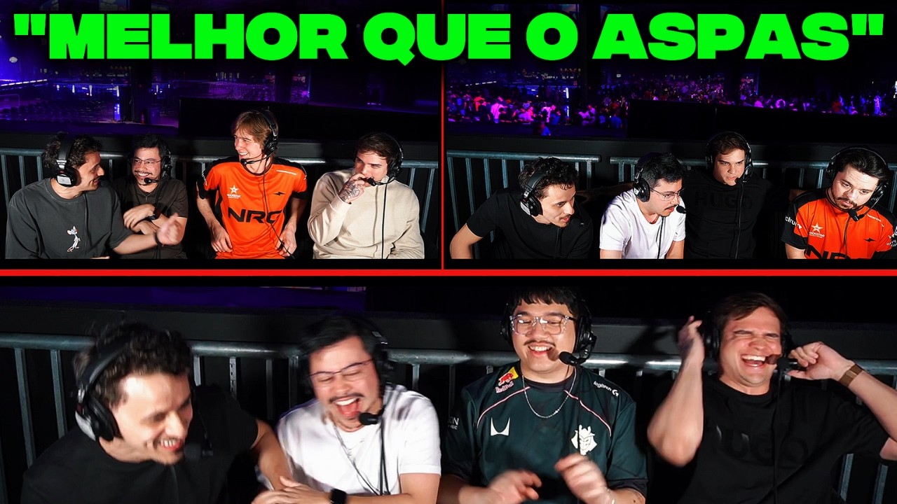 XAROLA, FRTT E FURQ ENTREVISTANDO O JORGINHO, MADA E ETHAN. MUITA RESENHA...