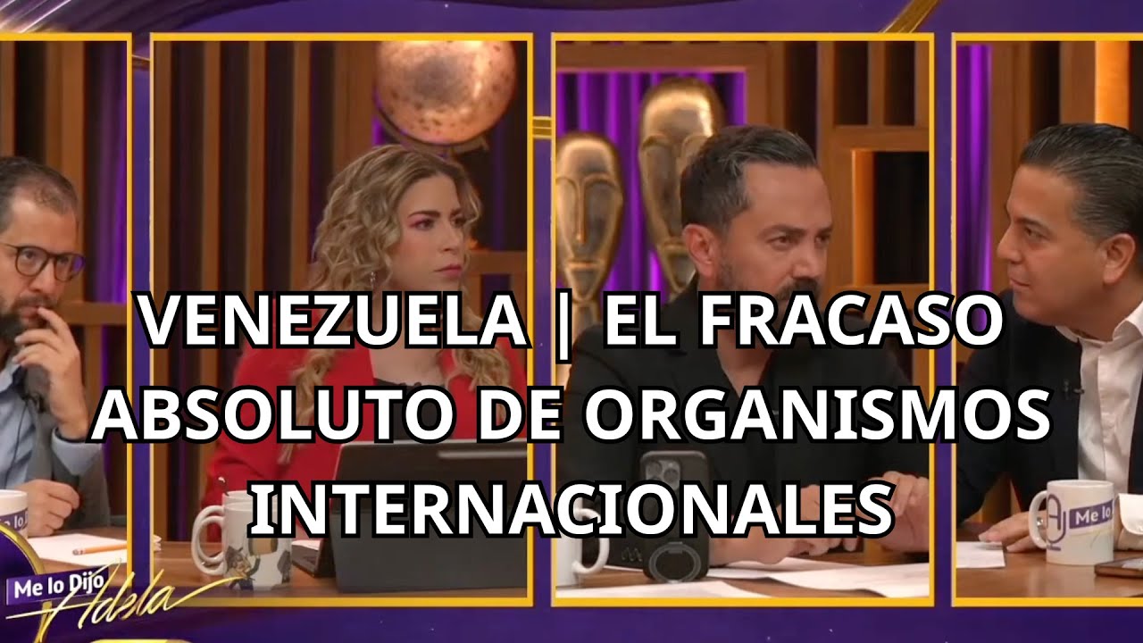 #Venezuela: El fracaso absoluto de organismos internacionales. México debe eliminar ligas con cr1m3n