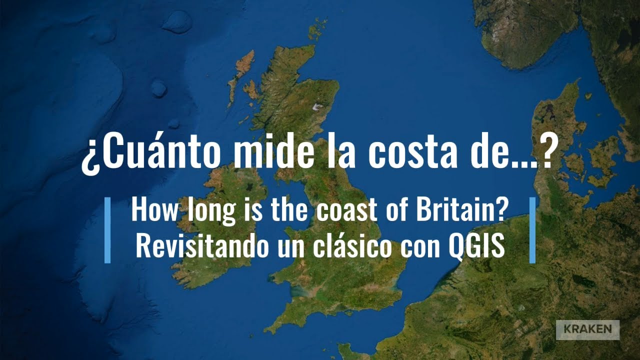 ¿Cuánto mide la costa de...? Revisitando un clásico con QGIS