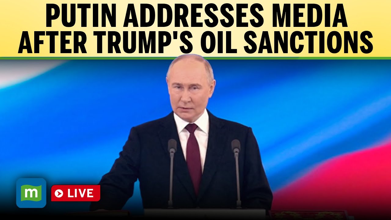 Russian President Putin speaks to media after US oil sanctions | Ukraine war | Donald Trump | N18G
