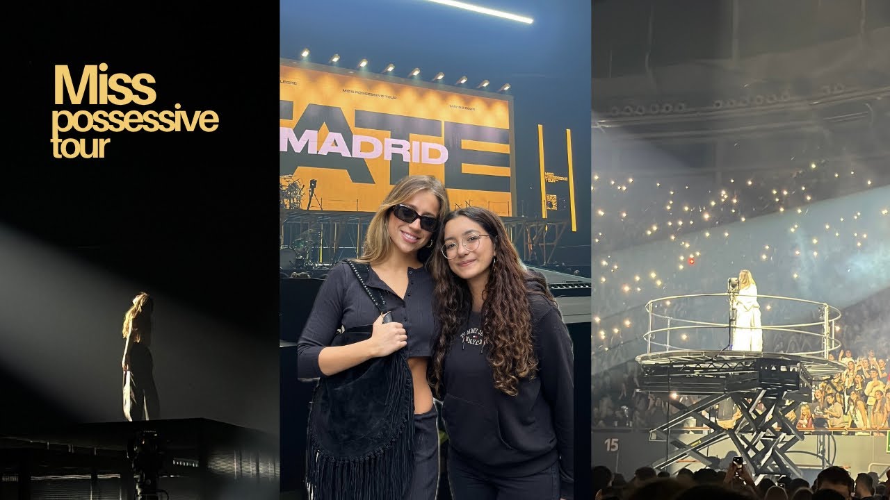 Conocí a TATE MCRAE + mi experiencia en Miss Possesive Tour 👯‍♀️🪩