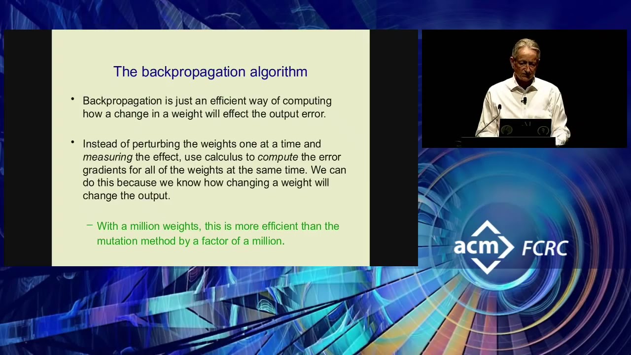 Geoffrey Hinton: Turing Award Lecture 