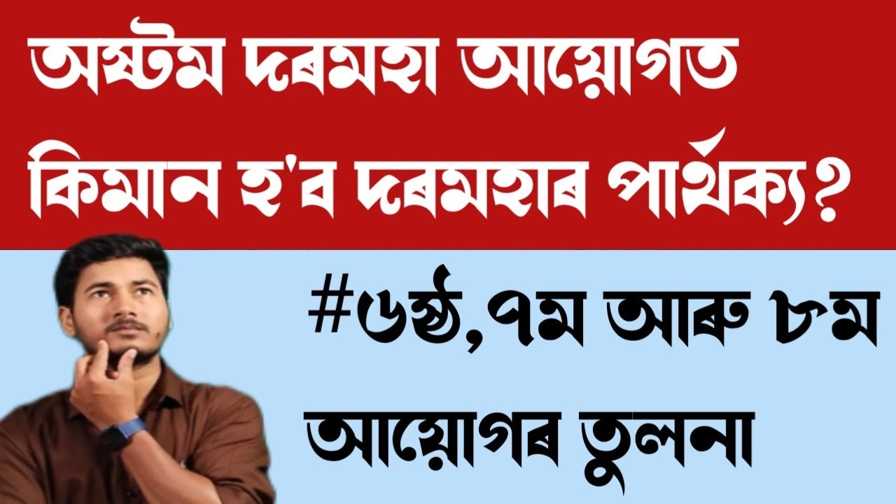 Salary Difference Comparison between 6th, 7th and 8th Pay Commission II Complete Breakdown II