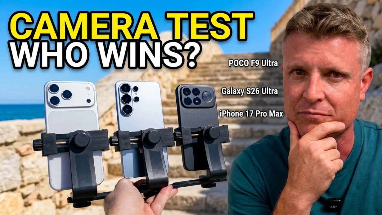 POCO F9 Ultra Vs Samsung S26 Ultra Vs iPhone 17 Pro Max Camera Comparison