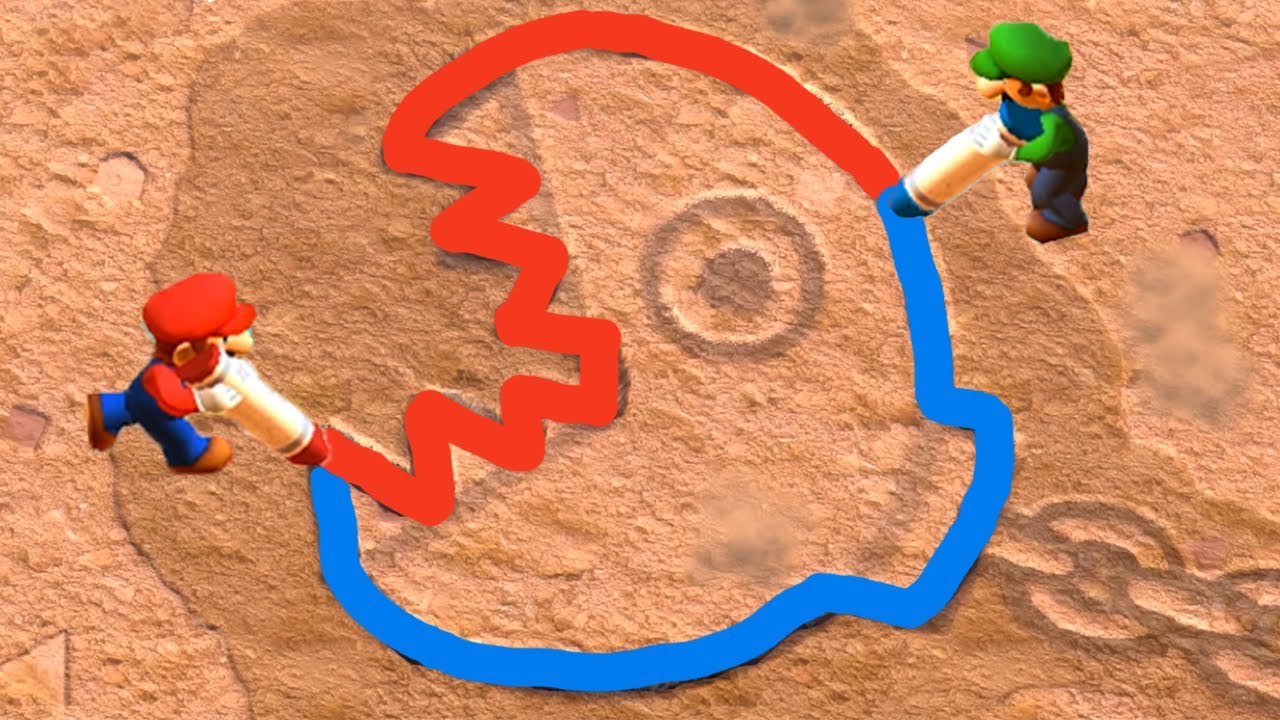 Mario Party Superstars Minigames - Mario Vs Luigi Vs Peach Vs Rosalina (Master Difficulty)