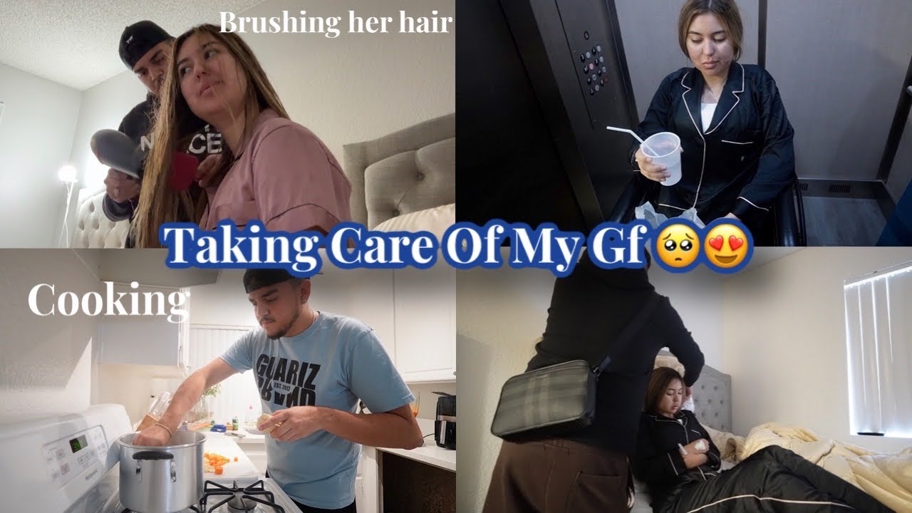 Taking Care Of My Girlfriend After Surgery |1 WEEK POST OP|