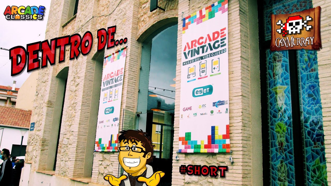 Catando Arcade Vintage con CanMurray | Una Experiencia Retro Inolvidable y &Uacute;nica | YouTube #Shorts