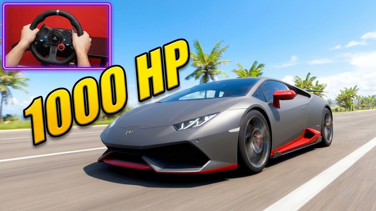 Lamborghini Huracán LP610-4 in The Crew Motorfest – Pure speed! 1000HP 🏎️🔥