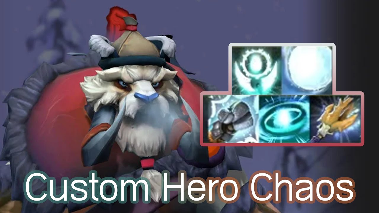 TUSK Best Skill Combo - Dota 2 Custom Hero Chaos