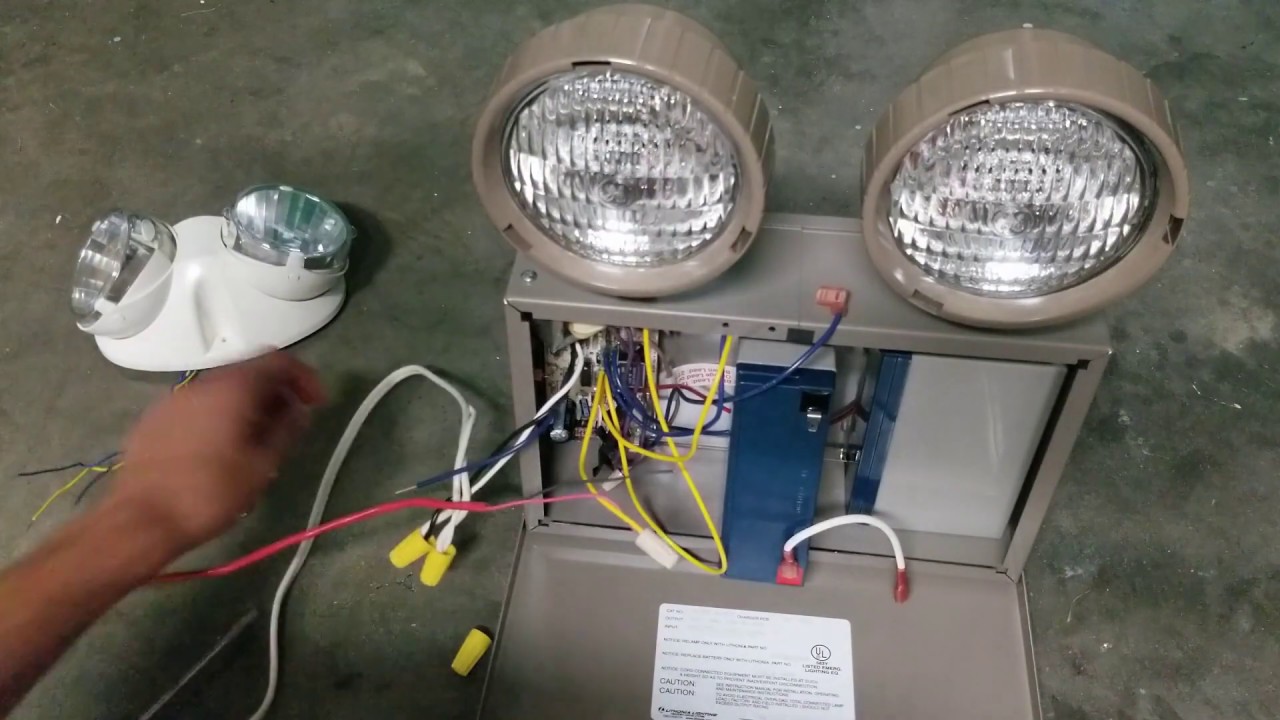 How To Connect Remote Heads from Emergency Light