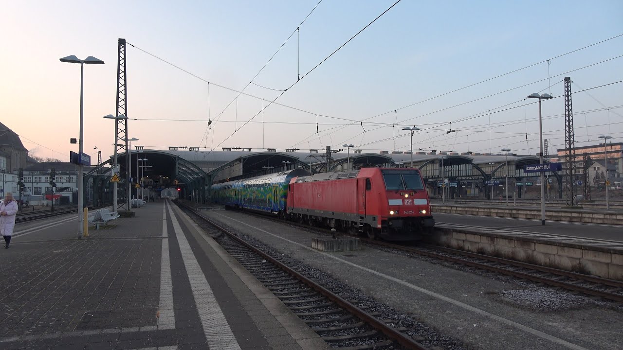 Zugverkehr in Darmstadt Hbf #13
