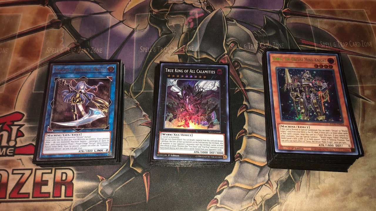 1st Place WIN-A-MAT ORCUST DANGER PK!!! DECK PROFILE!