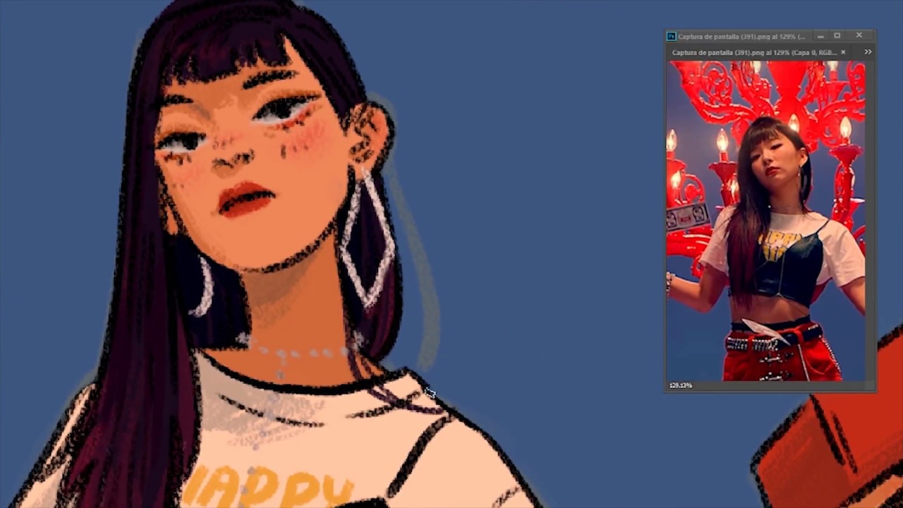 Bad Boy | Kang Seulgi (Red Velvet) Speedpaint