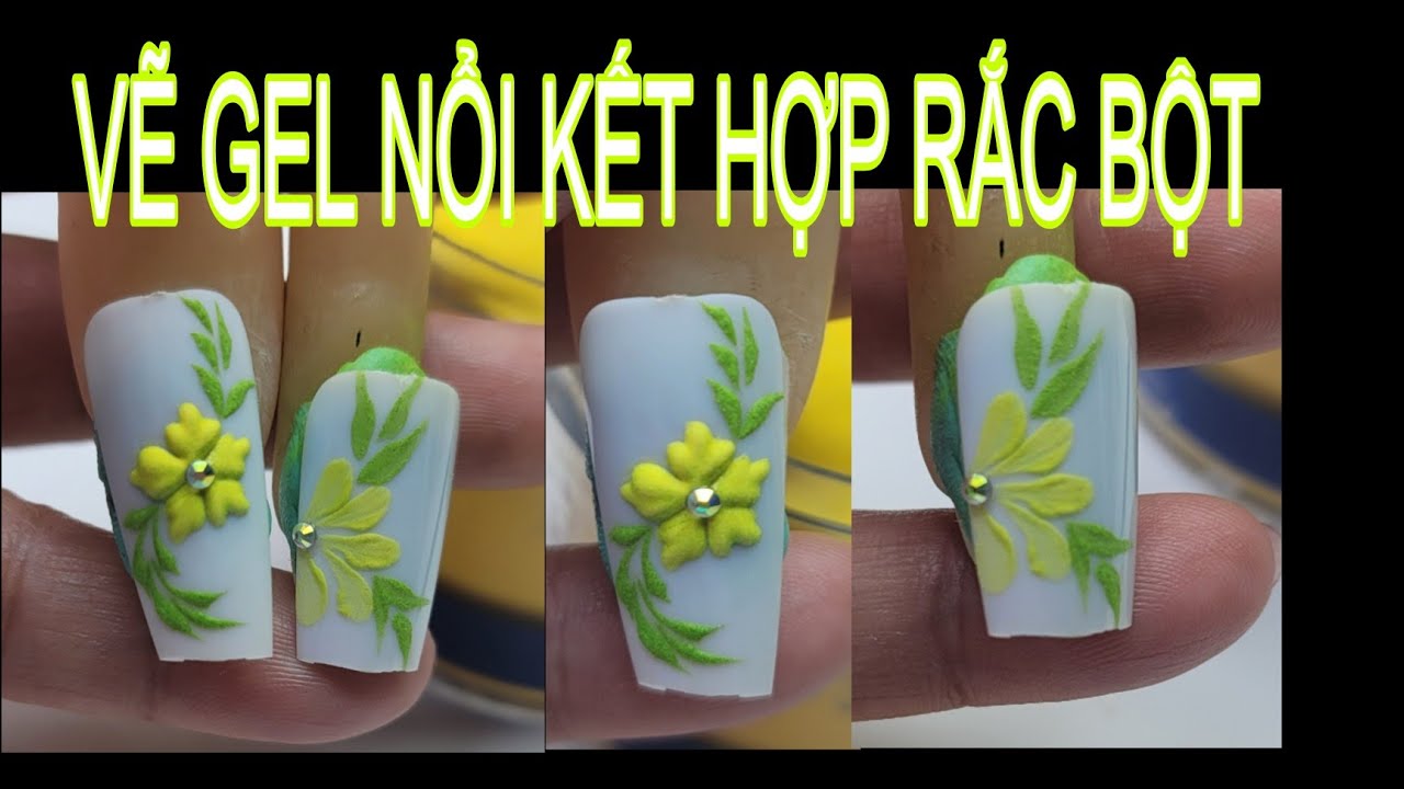 KPC Vlog đang phát trực tiếp!BÀI VẼ GEL KẾT HỢP VỚI PHỦ LỚP BỘT
