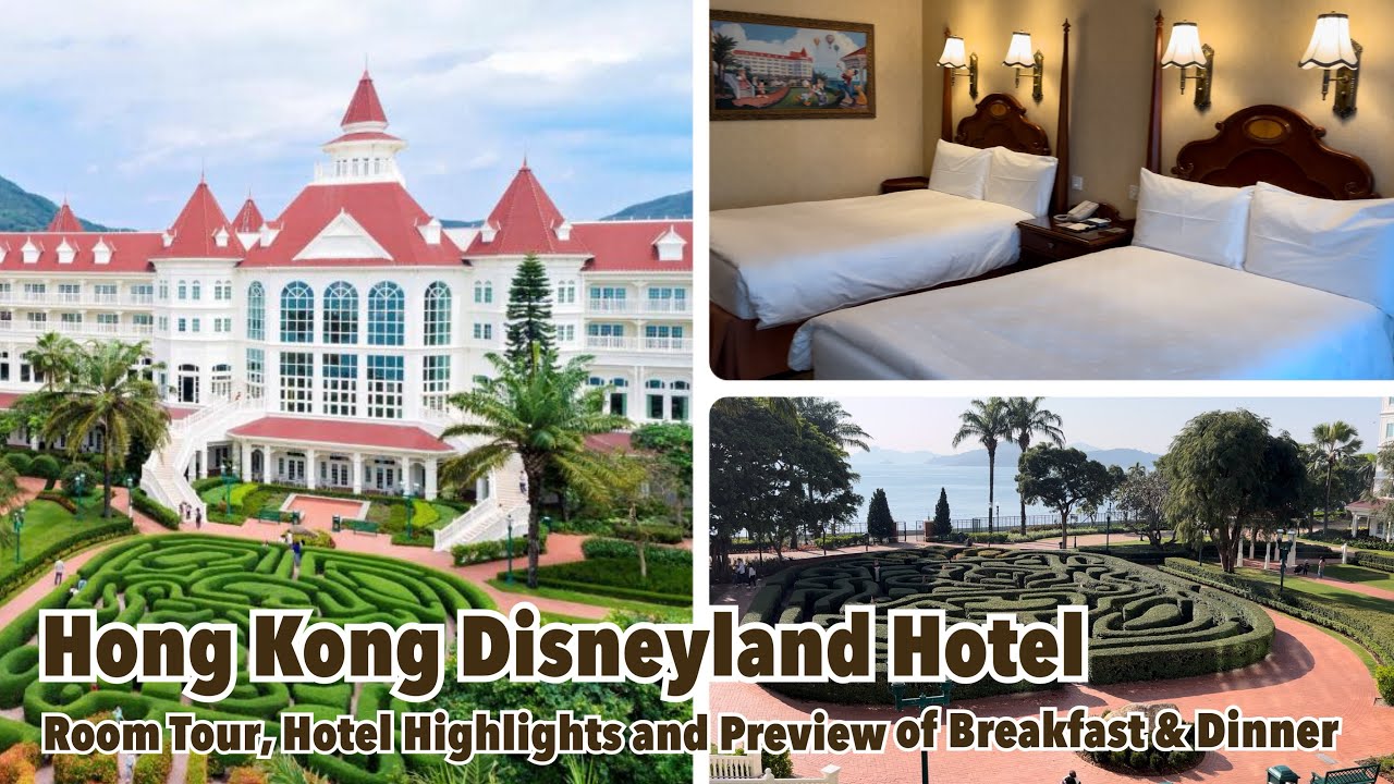 Hong Kong Disneyland Hotel | Room Tour, Hotel Highlights and Preview of Breakfast & Dinner