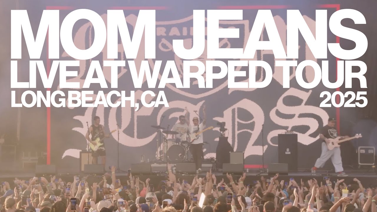Mom Jeans Live @ Vans Warped Tour 2025 Long Beach, CA (FULL SET)
