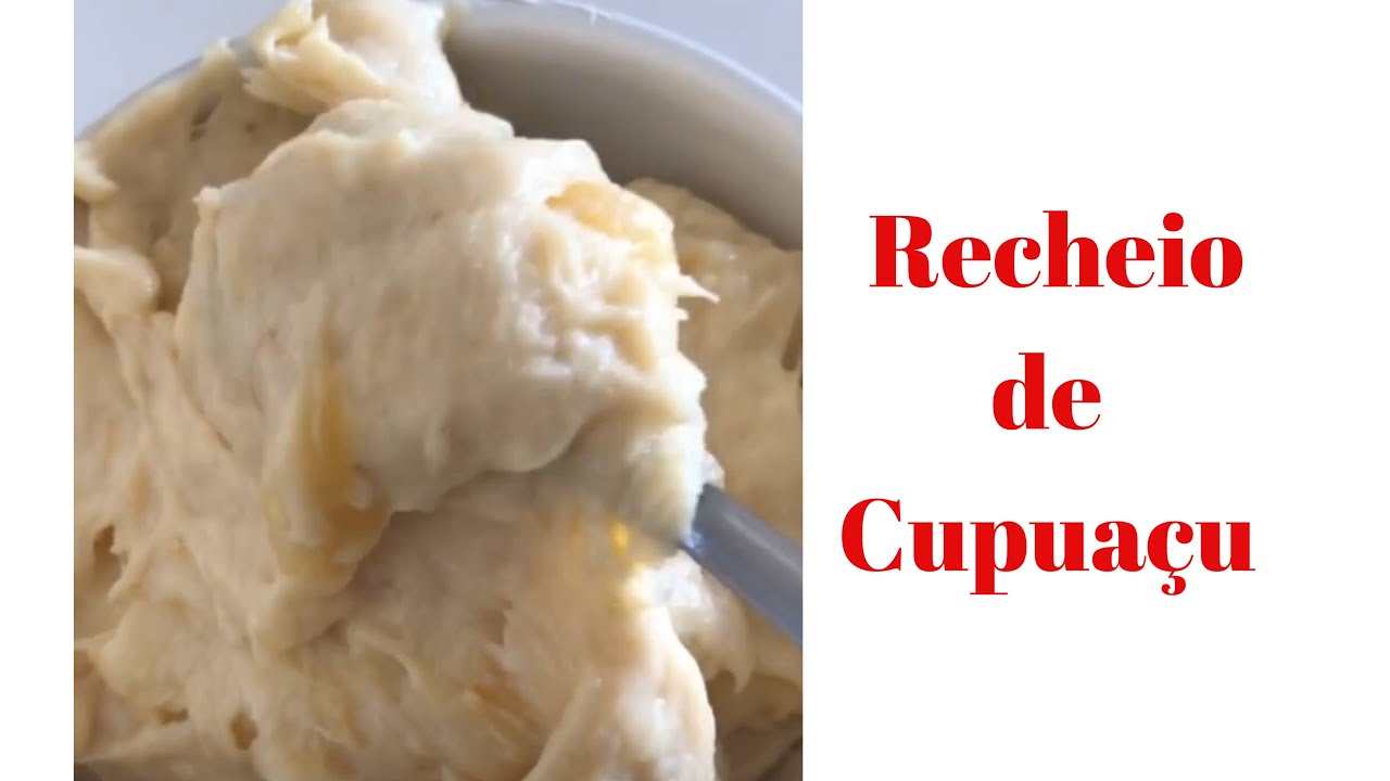 Recheio de Cupuaçu para Bolo