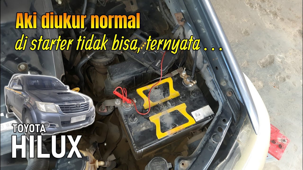 Salah satu penyebab mobil tidak bisa distarter...