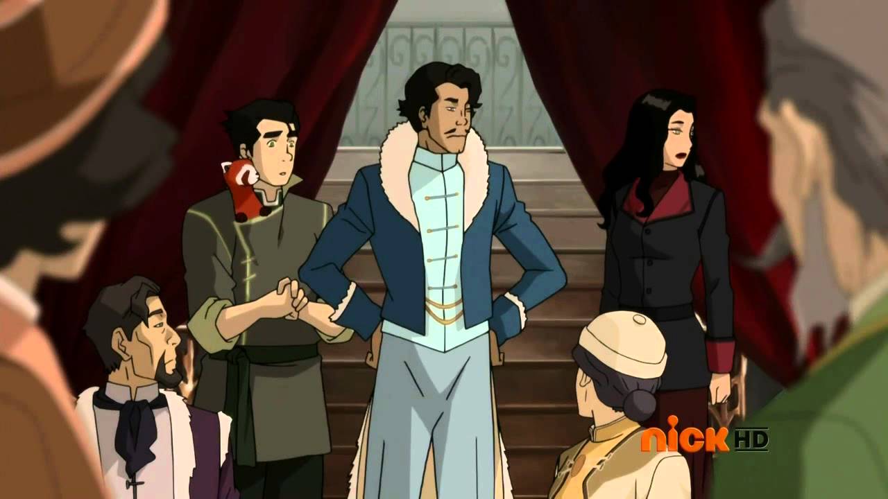 The Legend of Korra (Book 2 RELEASED) - Asami, Bolin and Varrick do business