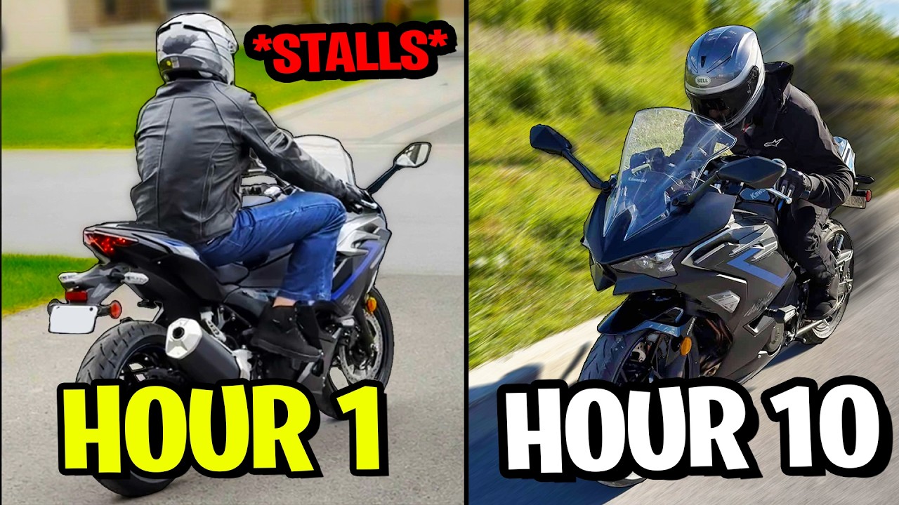 My First 10 Hours on a Motorcycle (Complete Beginner)