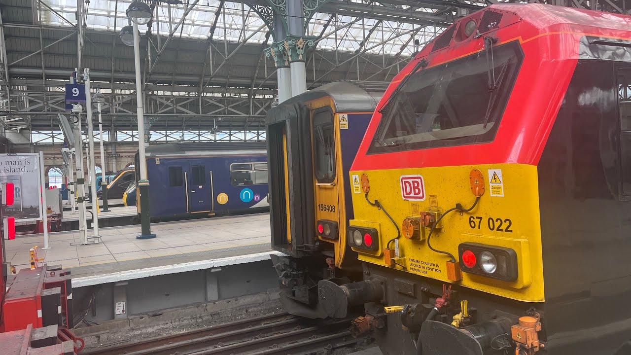 Trains At Manchester Piccadilly 24/03/2025