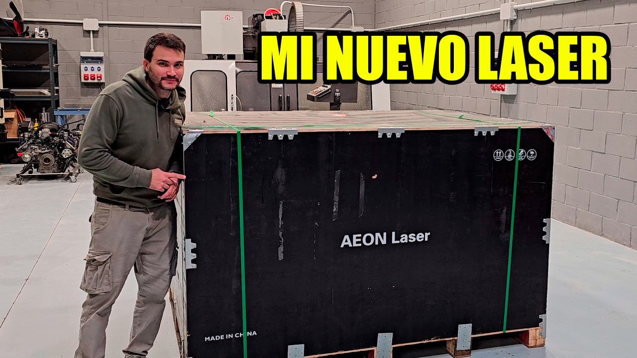 MI NUEVO LASER ⚡⚡Aeon Nova14 Redline 🔥#aeonlaser #cnc #laser