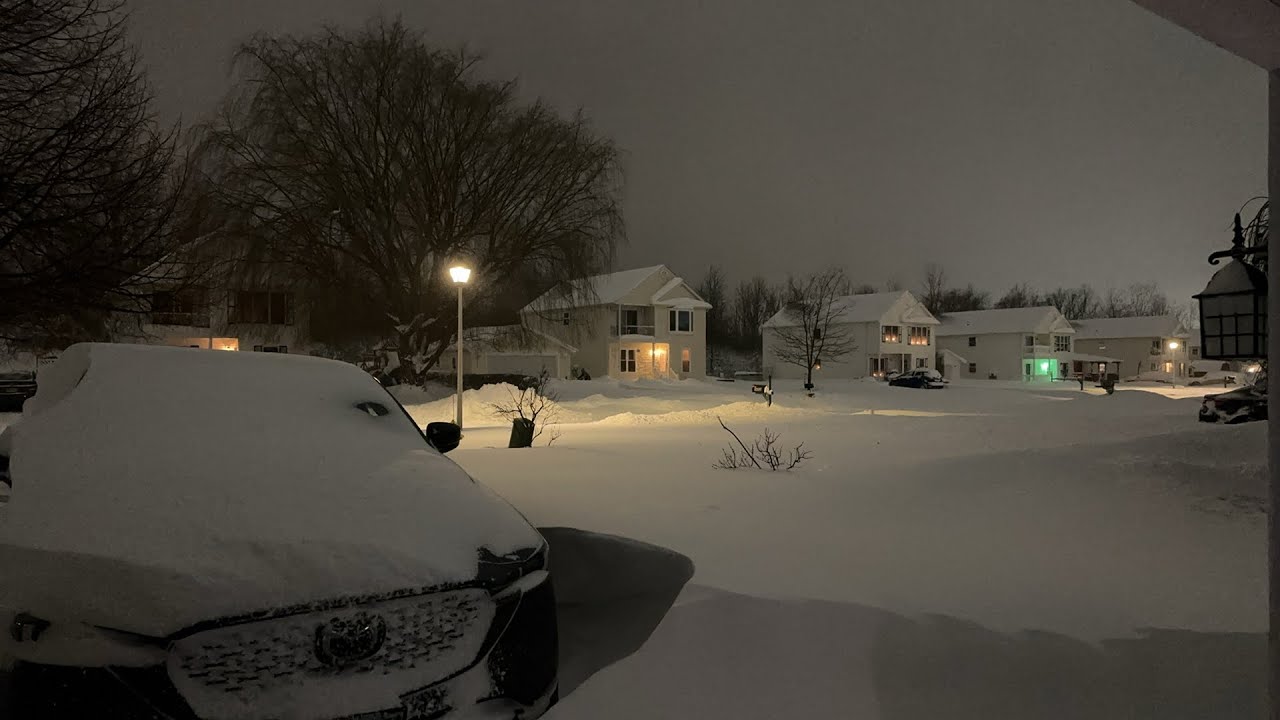 Snowblowing 3 Feet Of Snow!